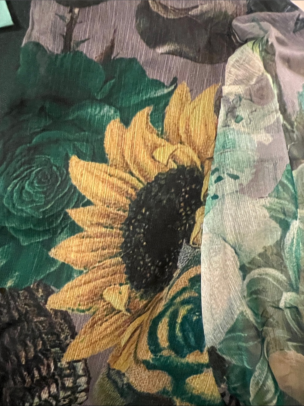 NWT Women’s Toleen Green Floral Tiered Boho Festival Maxi Dress Size Small - Picture 12 of 14
